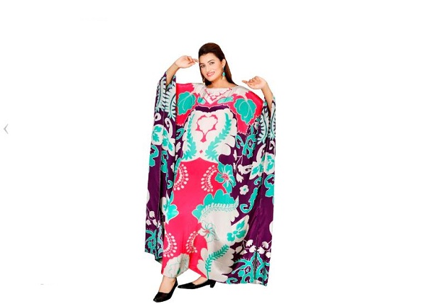 Buy Plus Size Kaftan Dress Online @ Silk kaftan