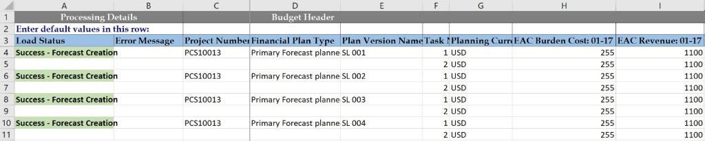 Oracle Cloud Ppm Projects Excel | Simplifiedloader.com