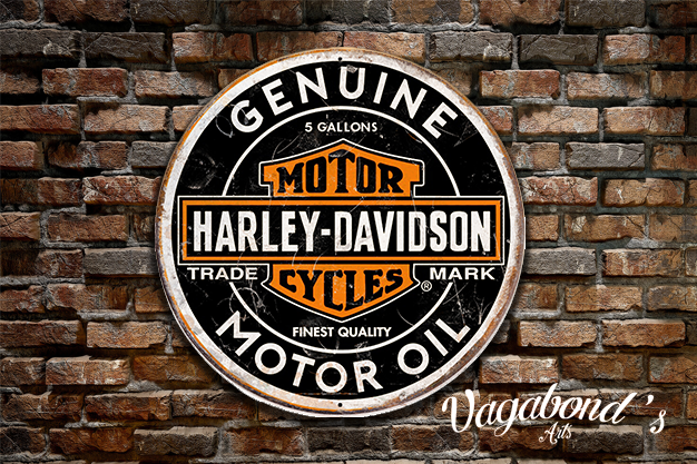 Vintage Harley Davidson Signs | Vagabondsarts.com