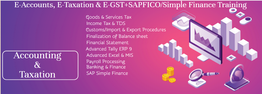 Best Accounting Course in Delhi 110046, SLA. GST and Accounting Institute, Taxation and ERP Tally Prime Institute in Delhi, Noida, New Year Offer’2025 [ Learn New Skills of Accounting, ITR, and SAP Finance for 100% Job] in Bajaj Alliance.