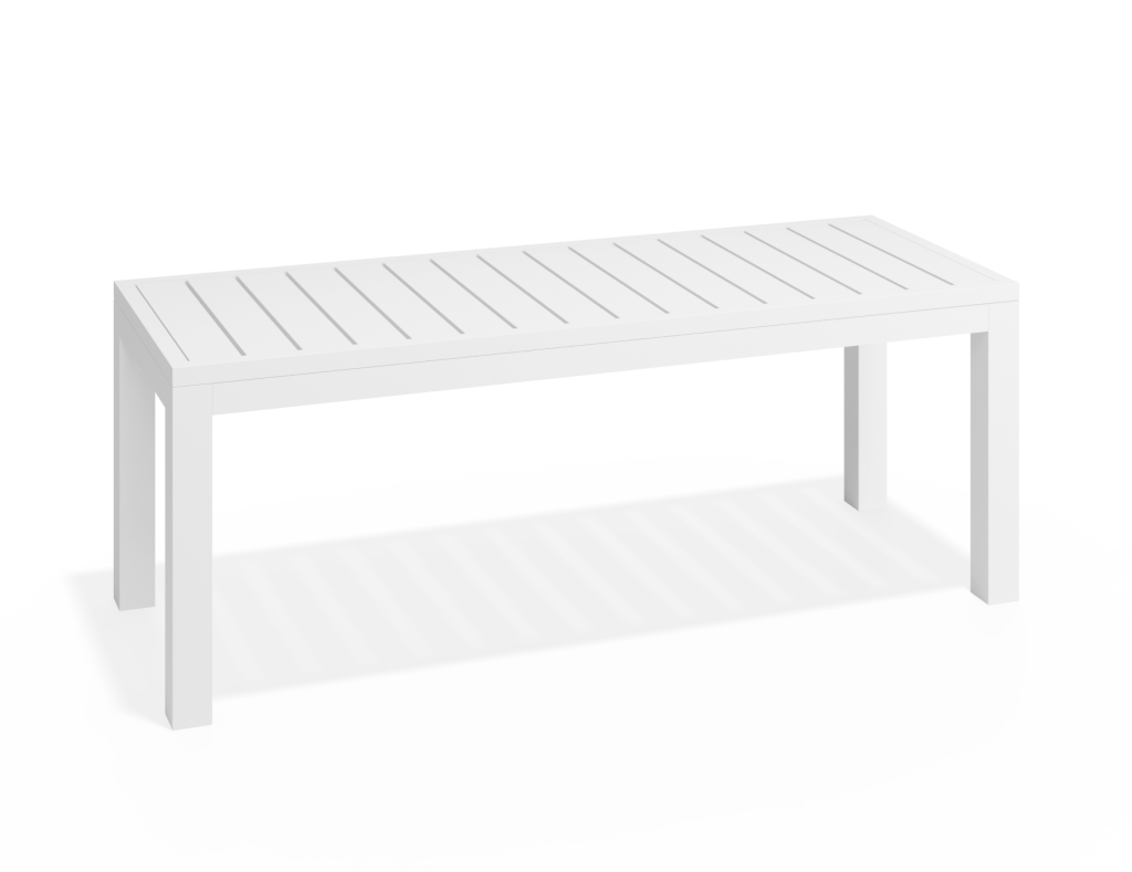Elegant & Durable Halki Bench Seat – Outdoor – 120cm – White Elegant & Durable Halki Bench Seat – Outdoor – 120cm – White