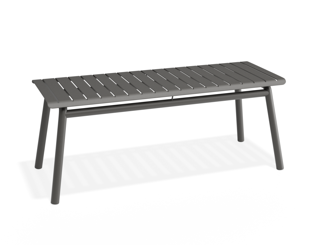 Premium Roku Bench 120cm – Outdoor Seating in Matte Charcoal Premium Roku Bench 120cm – Outdoor Seating in Matte Charcoal