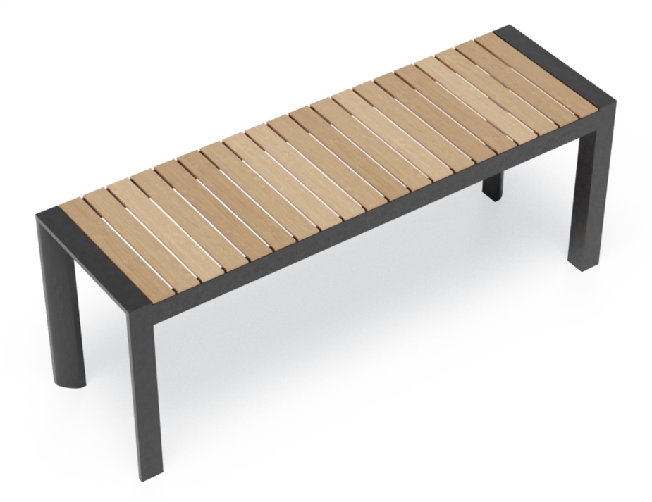 Premium Vydel Bench Seat – 120cm Teak & Charcoal – Outdoor Premium Vydel Bench Seat – 120cm Teak & Charcoal – Outdoor