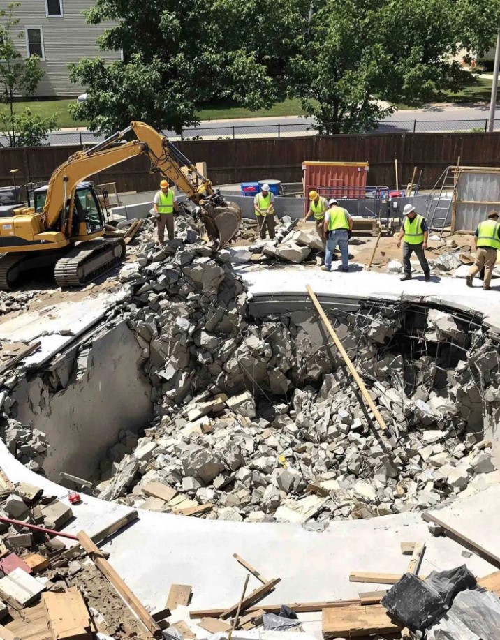 Expert Pool Removal & Demolition Near You | OKC Pool Removal