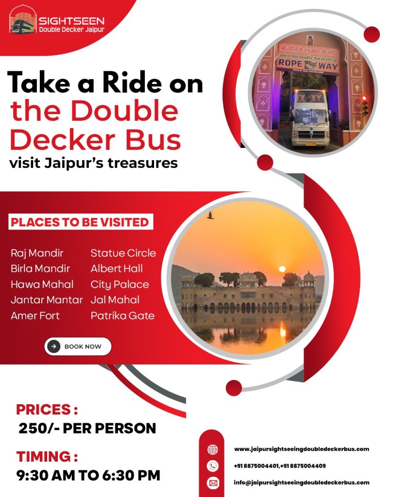 Jaipur Darshan by Bus | Timings and Booking Details