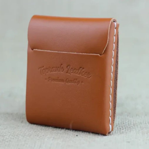 Custom handmade leather wallets