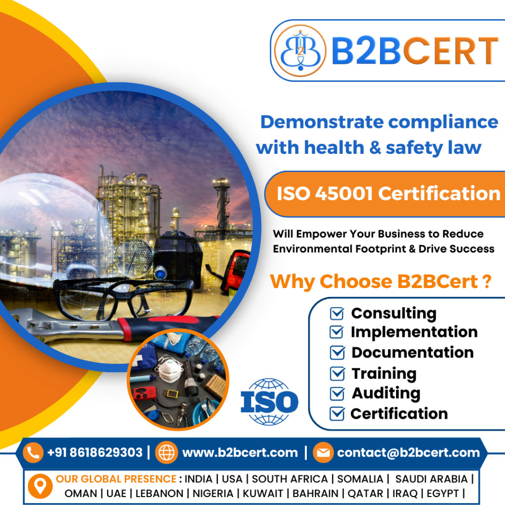 Boost Workplace Safety with ISO 45001 Certification in New York – Powered by B2Bcert Boost Workplace Safety with ISO 45001 Certification in New York – Powered by B2Bcert