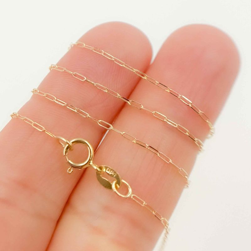 solid 14k gold chain
