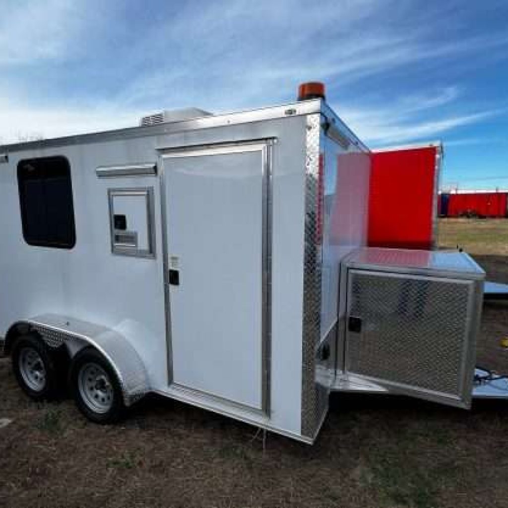 7 by 14 Titanium Blackout Trailer: Sleek, Sturdy, Essential