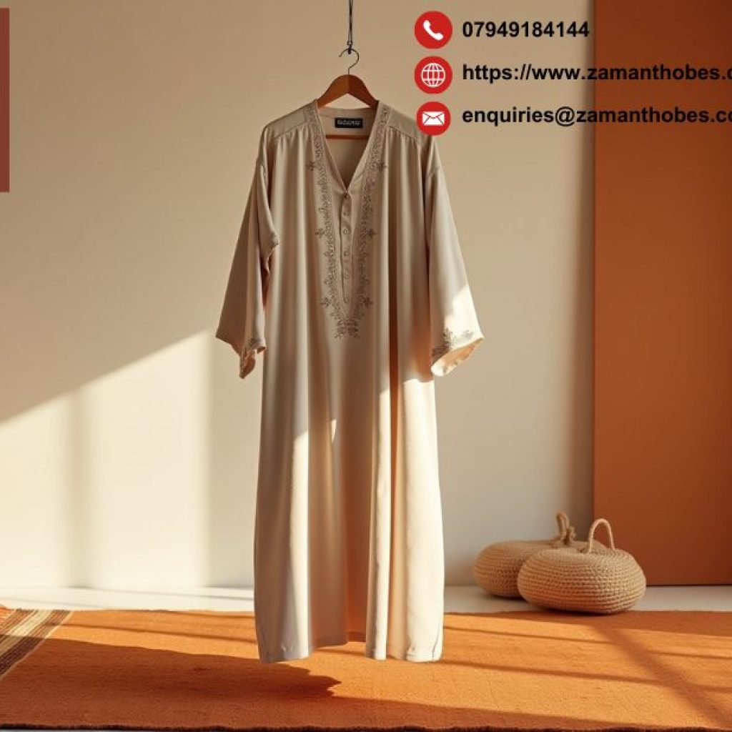 Handmade Moroccan Gandoura | Zamanthobes.com