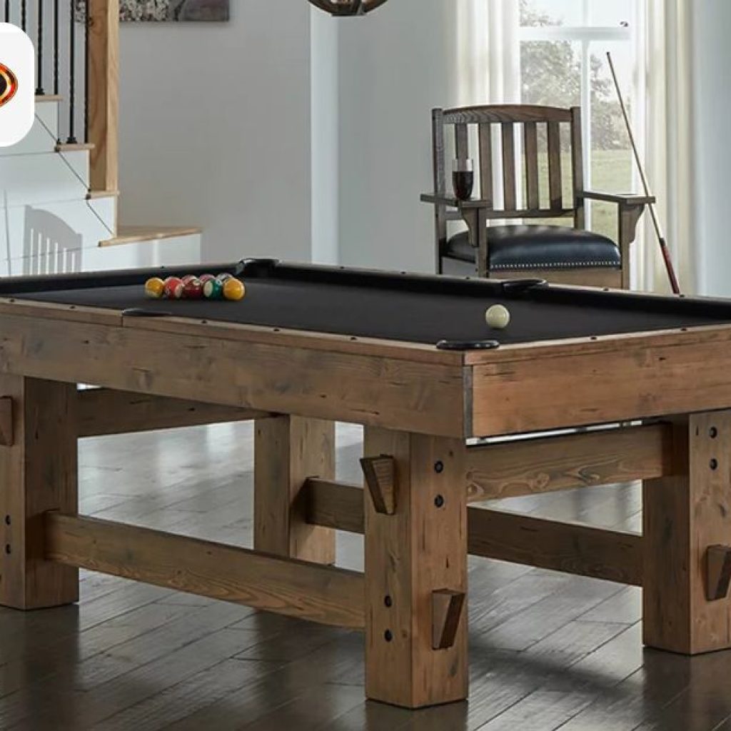 Convert Your Dining Space with a Sporty Air Hockey Table