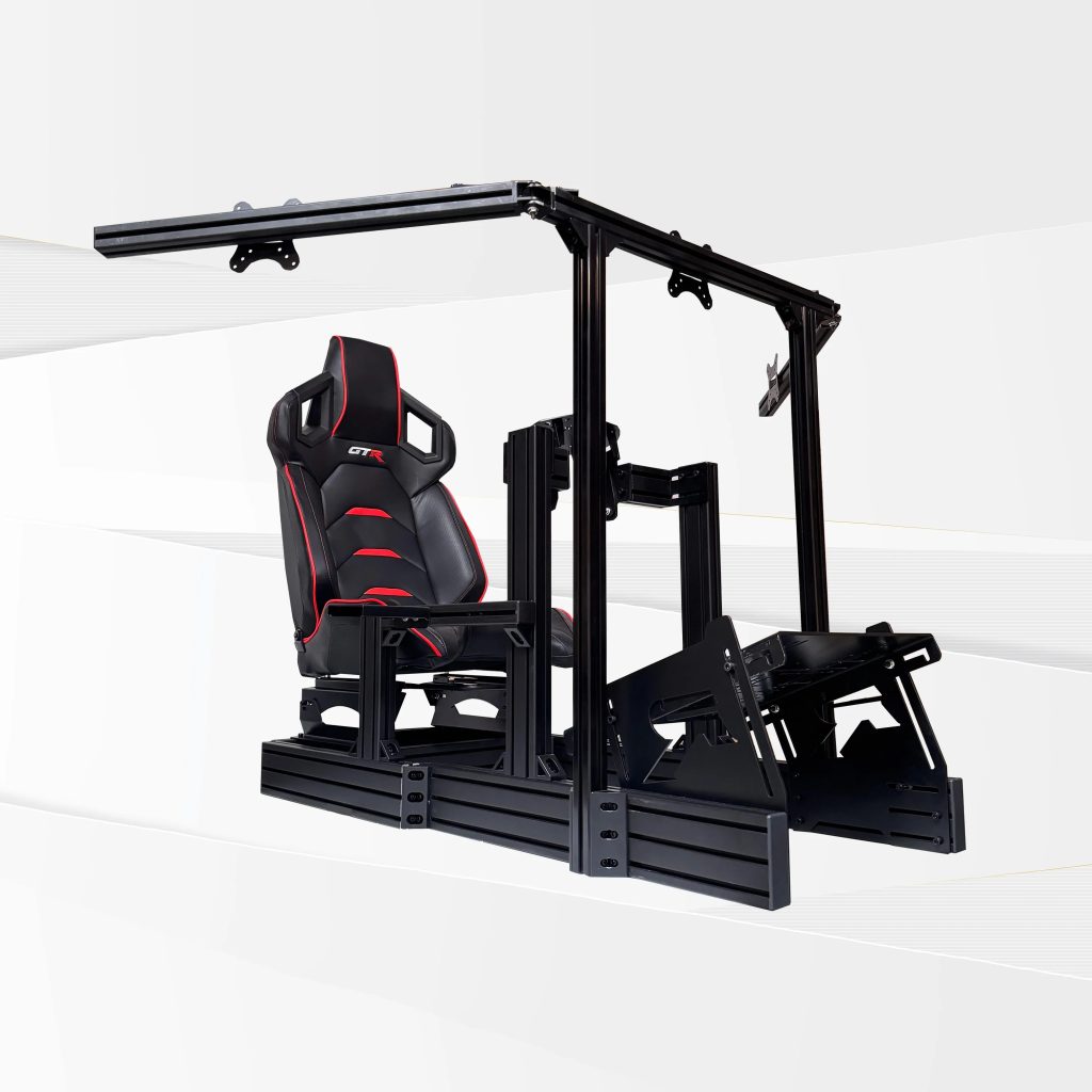Experience premium sim racing with a compact motion platform Experience premium sim racing with a compact motion platform