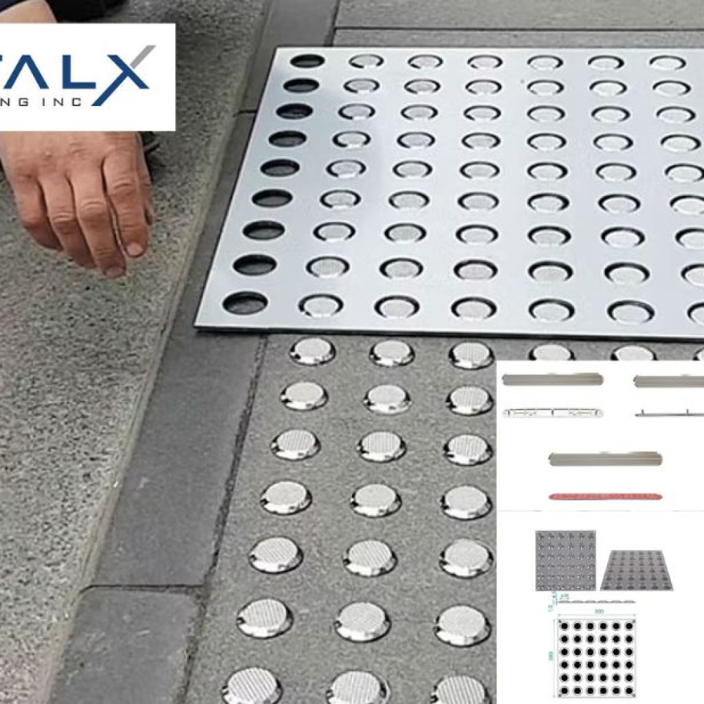 Durable tactile warning studs for safer walkways Durable tactile warning studs for safer walkways