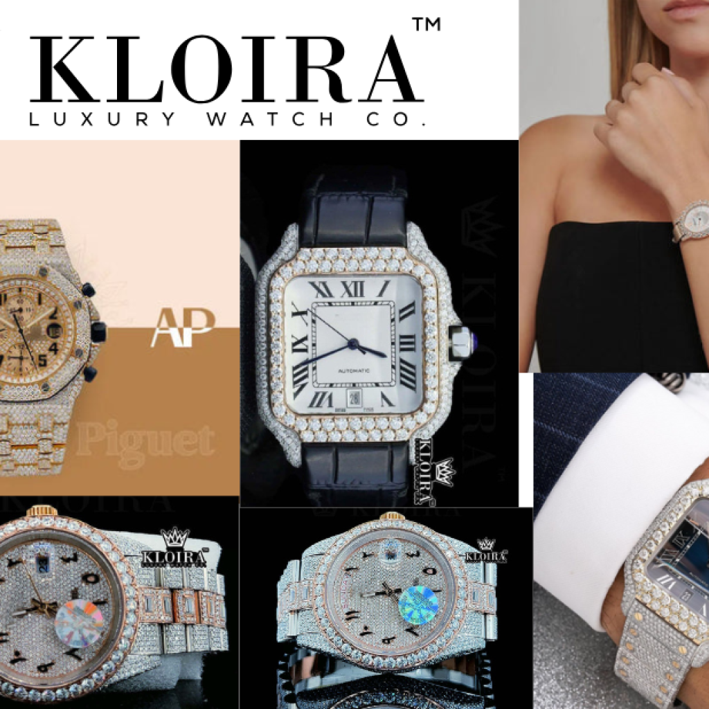 Luxurious Moissanite Watch for Modern Elegance
