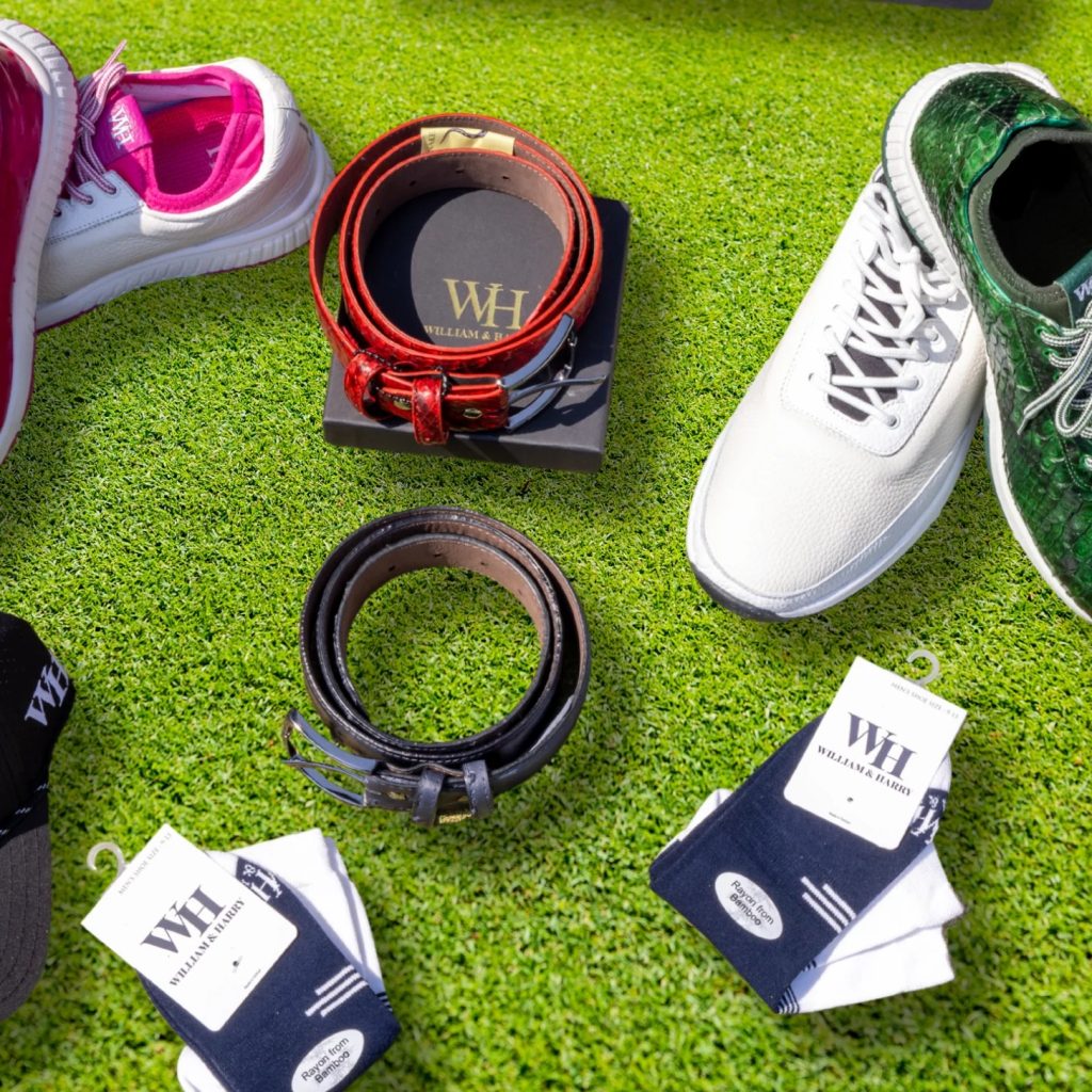Red, White and Green: Elevate Your Game in Premium Golf Footwear Red, White and Green: Elevate Your Game in Premium Golf Footwear