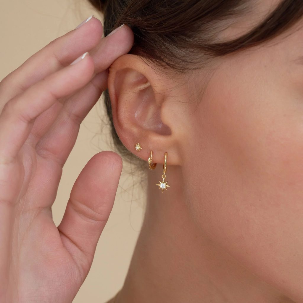 Delicate Gold Cartilage Hoops for Everyday Glamour Delicate Gold Cartilage Hoops for Everyday Glamour