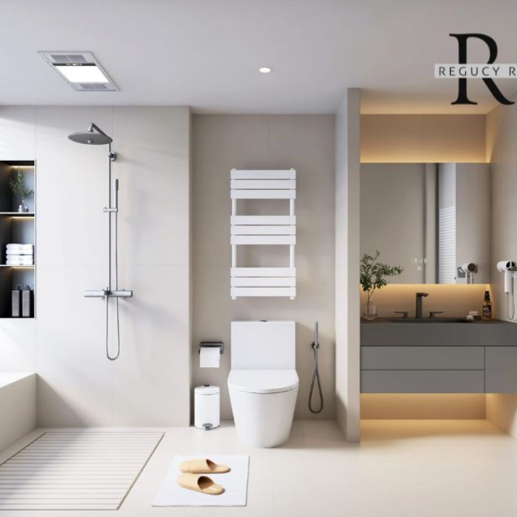 Chic Heated Towel Rails for Warm, Dry Towels