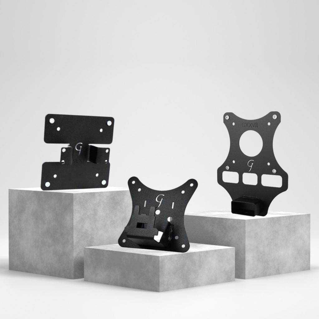 Secure, simple screen mounting solution for desks and walls Secure, simple screen mounting solution for desks and walls