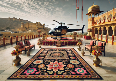 Helicopter Service in Jaipur | Helicopter for Flower Dropping in Jaipur