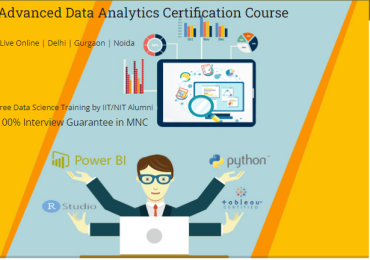 Data Analyst Certification, Delhi,  SLA Institute, Power BI, Python, Tableau, Training Course, Oct 23 Offer, 100% Job,