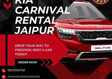 Kia carnival rental Jaipur