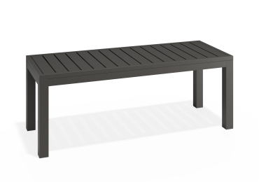 Stunning Halki Bench Seat – Outdoor – 120cm – Charcoal