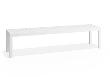 Elegant Halki Bench Seat – Outdoor – 190cm – White